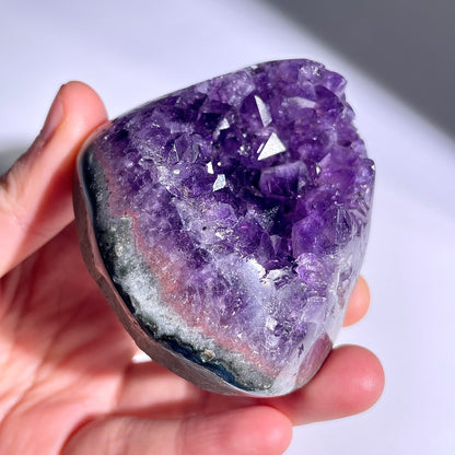 A20◇１点物◇アメジスト　クリスター◇62×53×23mm◇天然石・鉱物・パワーストーン