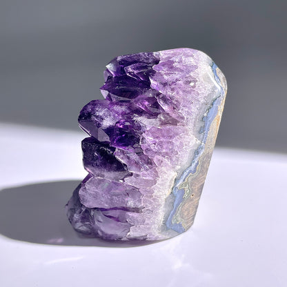 A24◇１点物◇アメジスト　クラスター◇64×39×40mm◇天然石・鉱物・パワーストーン