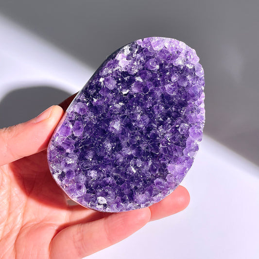 A25◇１点物◇アメジスト　クラスター◇80×57×14mm◇天然石・鉱物・パワーストーン