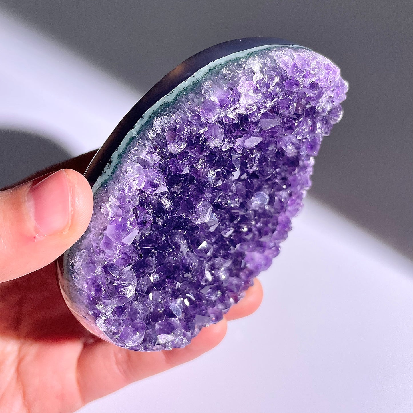 A25◇１点物◇アメジスト　クラスター◇80×57×14mm◇天然石・鉱物・パワーストーン