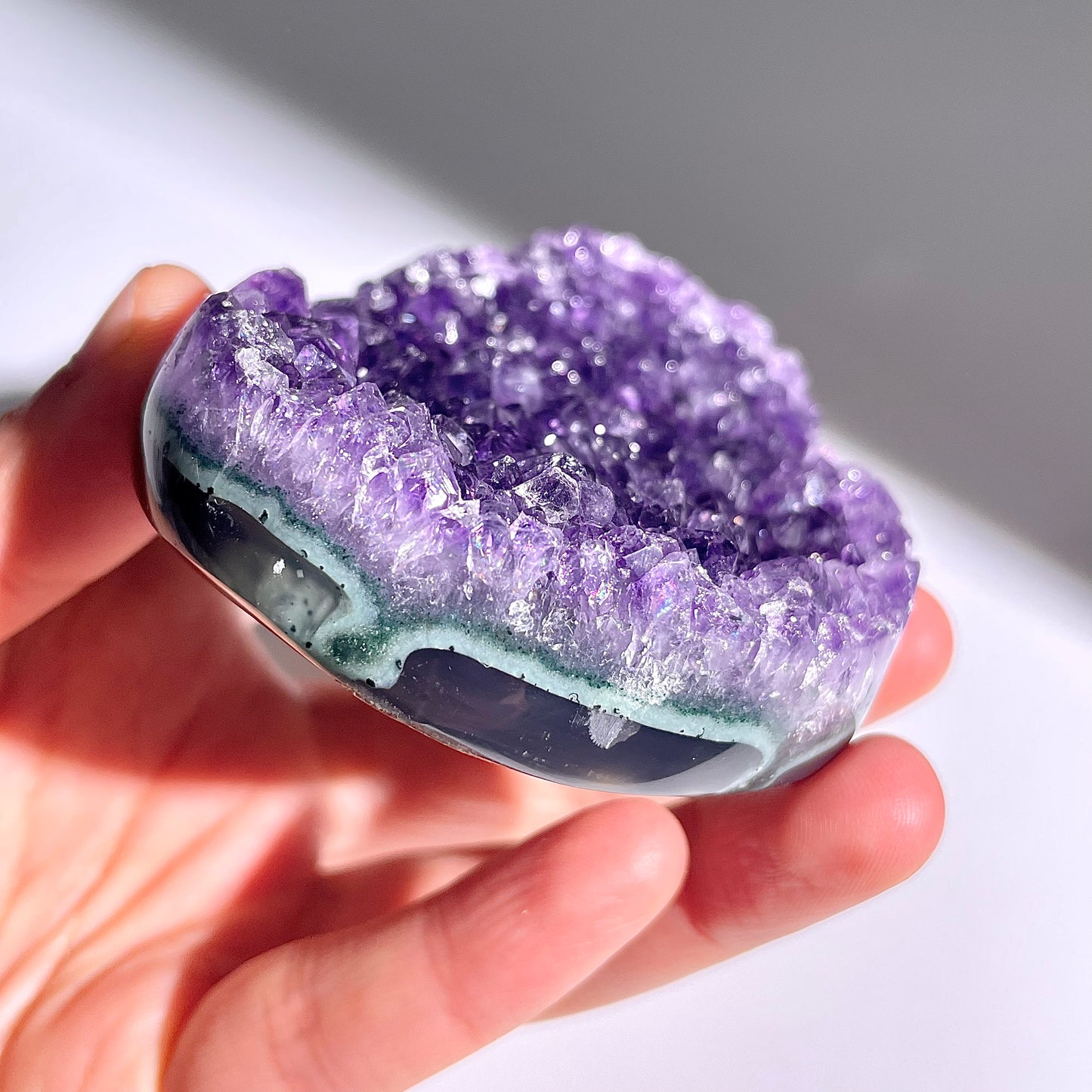 A25◇１点物◇アメジスト　クラスター◇80×57×14mm◇天然石・鉱物・パワーストーン