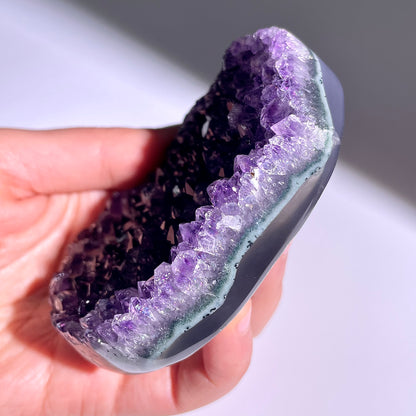 A25◇１点物◇アメジスト　クラスター◇80×57×14mm◇天然石・鉱物・パワーストーン