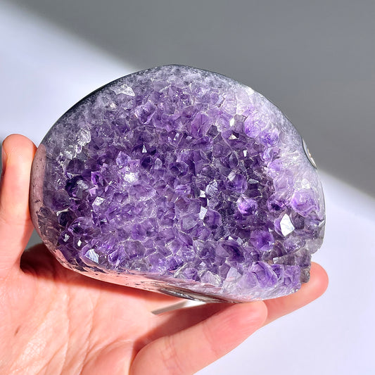 A26◇１点物◇アメジスト　クラスター◇99×77×51mm◇天然石・鉱物・パワーストーン