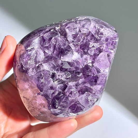 A27◇１点物◇アメジスト　クラスター◇87×73×46mm◇天然石・鉱物・パワーストーン