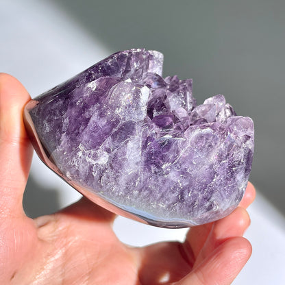 A27◇１点物◇アメジスト　クラスター◇87×73×46mm◇天然石・鉱物・パワーストーン