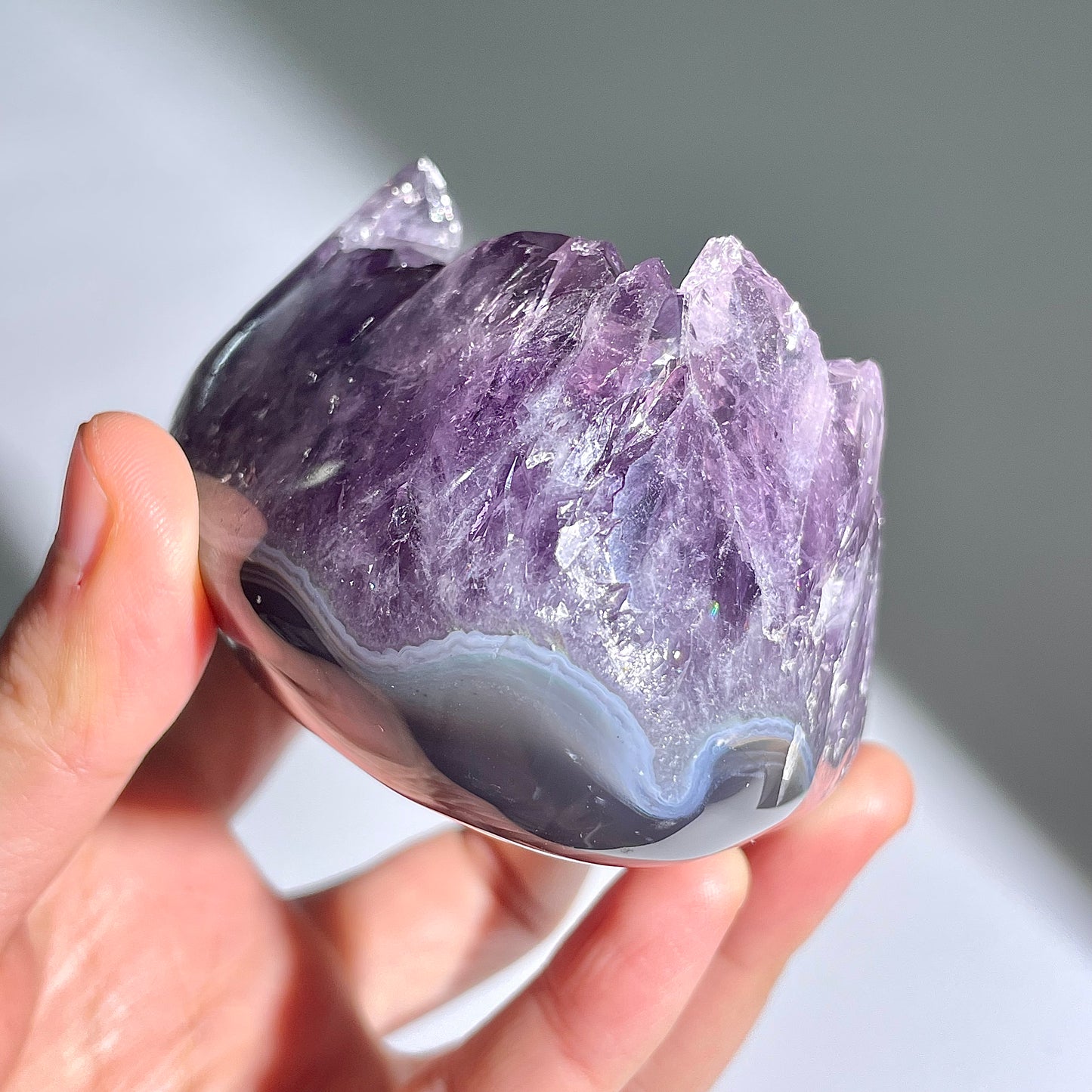 A27◇１点物◇アメジスト　クラスター◇87×73×46mm◇天然石・鉱物・パワーストーン