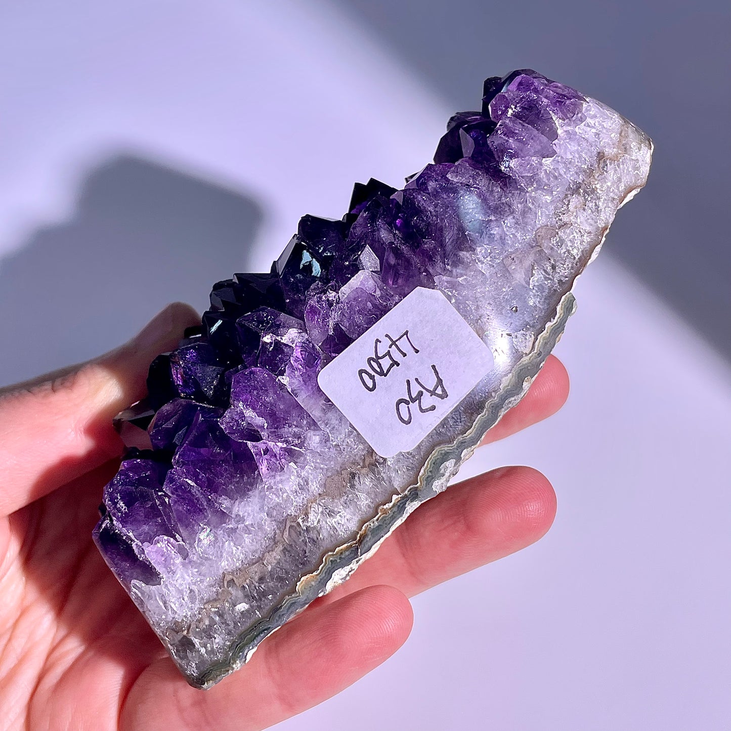 A30◇１点物◇アメジスト　クラスター◇97×34×22mm◇天然石・鉱物・パワーストーン