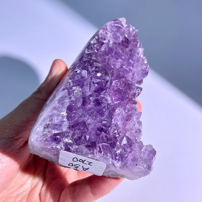 A50◇１点物◇アメジスト　クリスター◇101×40×31mm◇天然石・鉱物・パワーストーン