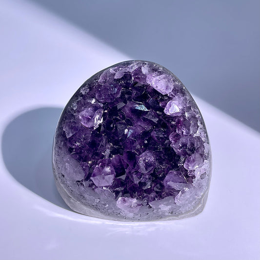 A52◇１点物◇アメジスト　クリスター◇74×77×68mm◇天然石・鉱物・パワーストーン