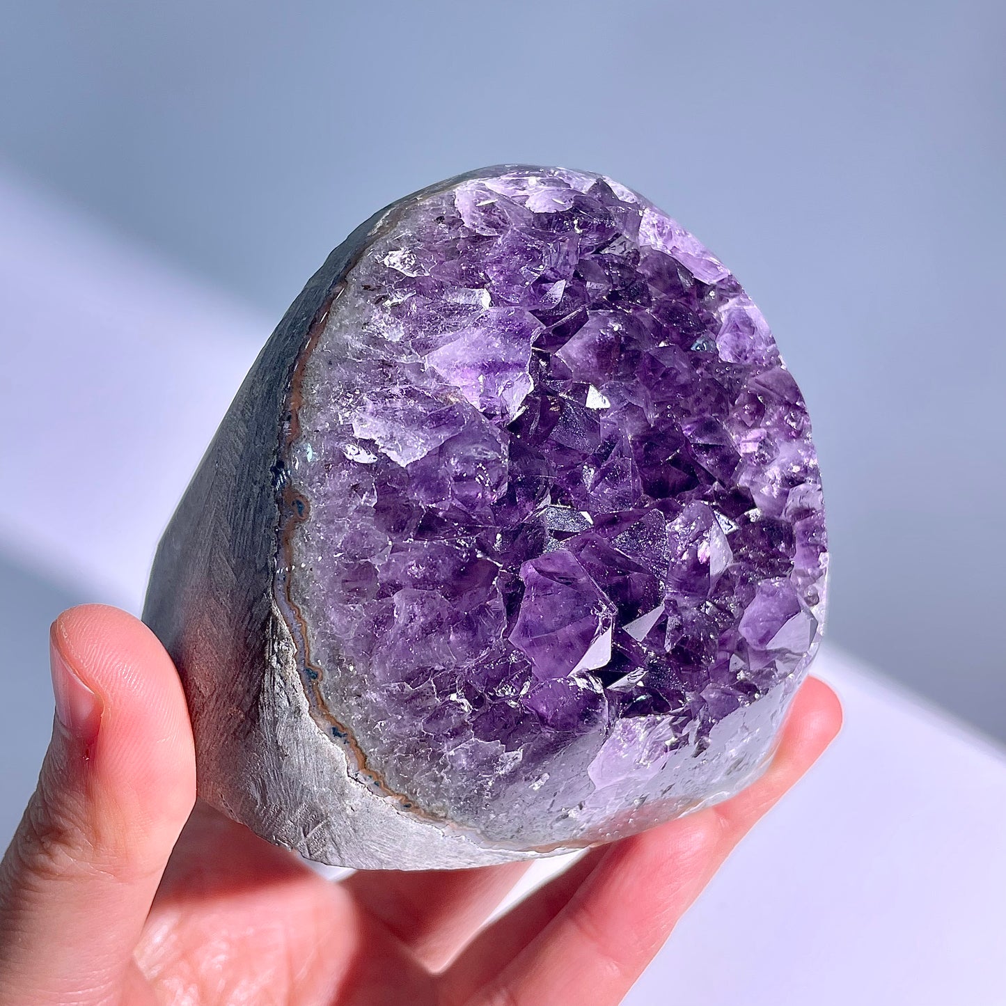 A52◇１点物◇アメジスト　クリスター◇74×77×68mm◇天然石・鉱物・パワーストーン