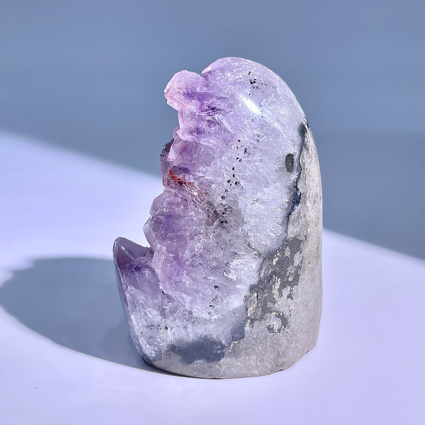 A55◇アメジスト　クリスター◇76×53×39mm◇天然石・鉱物・パワーストーン