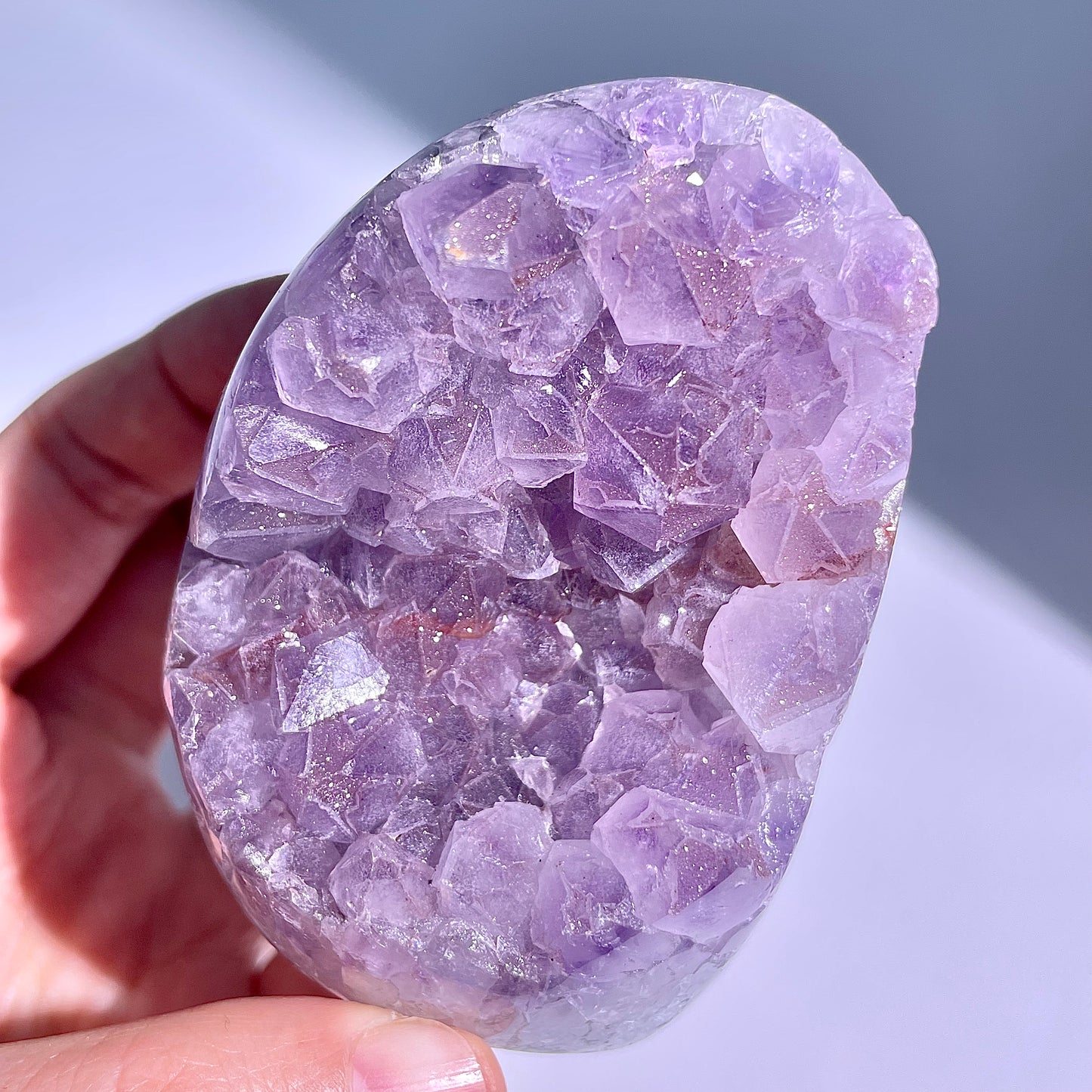 A55◇アメジスト　クリスター◇76×53×39mm◇天然石・鉱物・パワーストーン