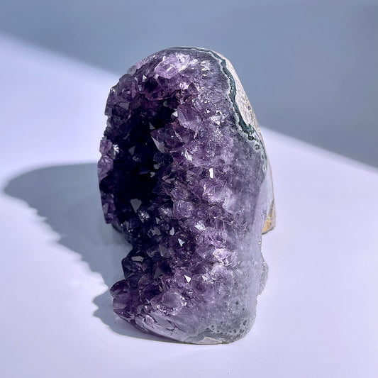 A56◇アメジスト　クリスター◇89×62×66mm◇天然石・鉱物・パワーストーン