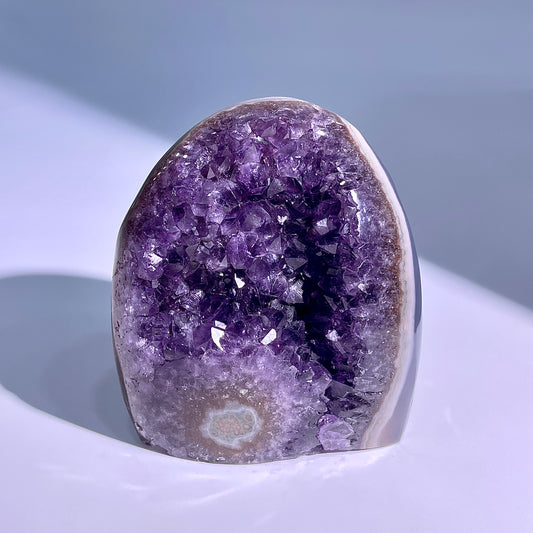 A58◇アメジスト　クリスター◇76×67×26mm◇天然石・鉱物・パワーストーン