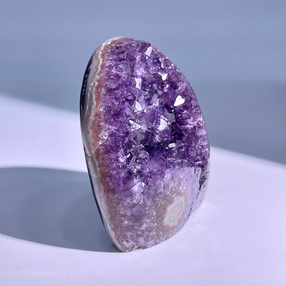 A58◇アメジスト　クリスター◇76×67×26mm◇天然石・鉱物・パワーストーン