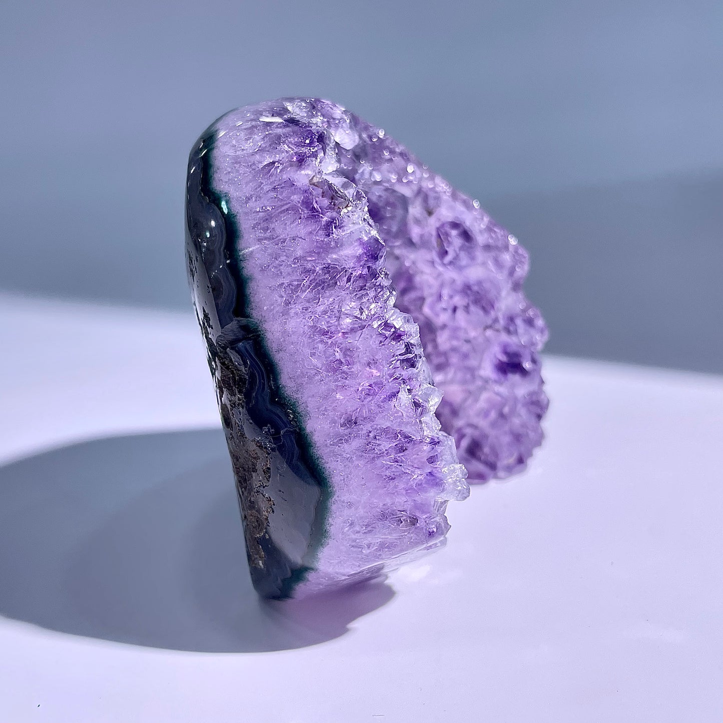 A59◇アメジスト　クリスター◇69×72×19mm◇天然石・鉱物・パワーストーン