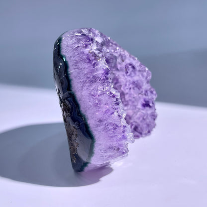 A59◇アメジスト　クリスター◇69×72×19mm◇天然石・鉱物・パワーストーン