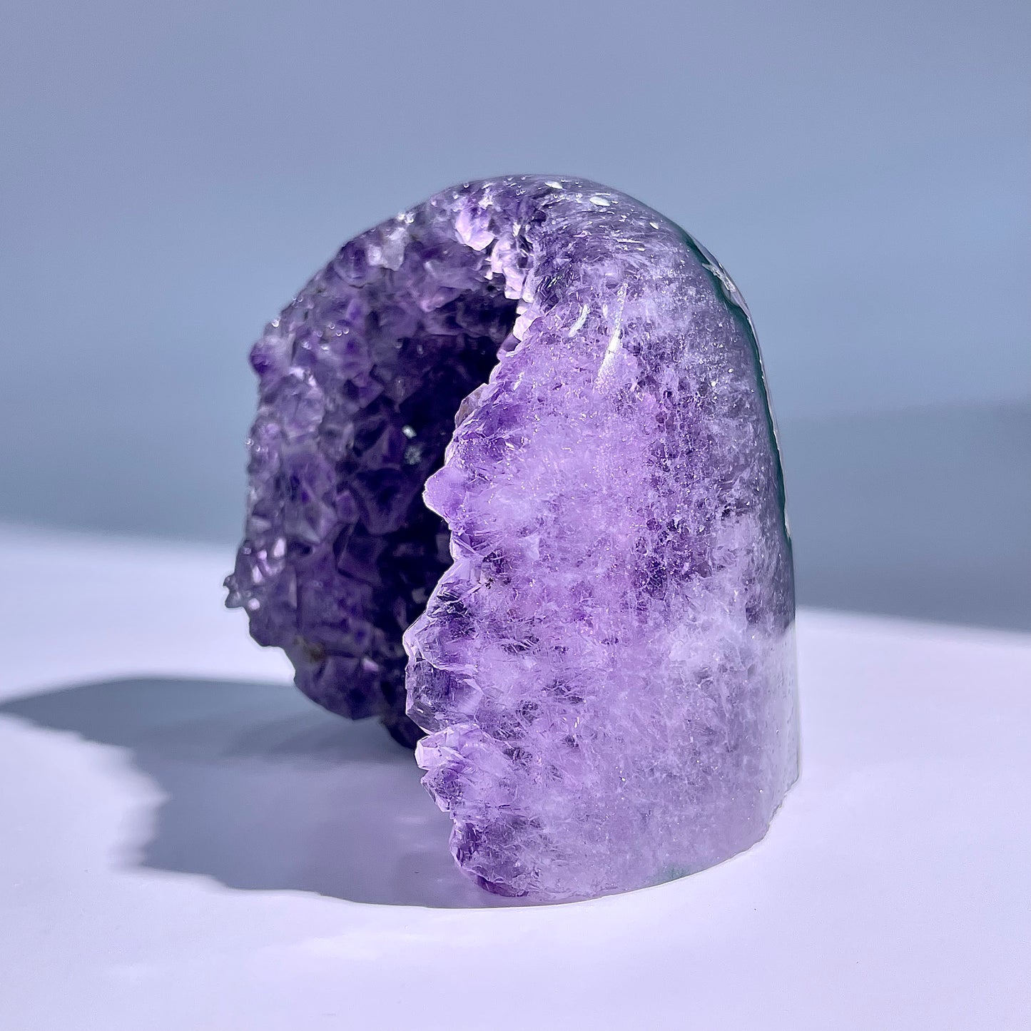 A59◇アメジスト　クリスター◇69×72×19mm◇天然石・鉱物・パワーストーン