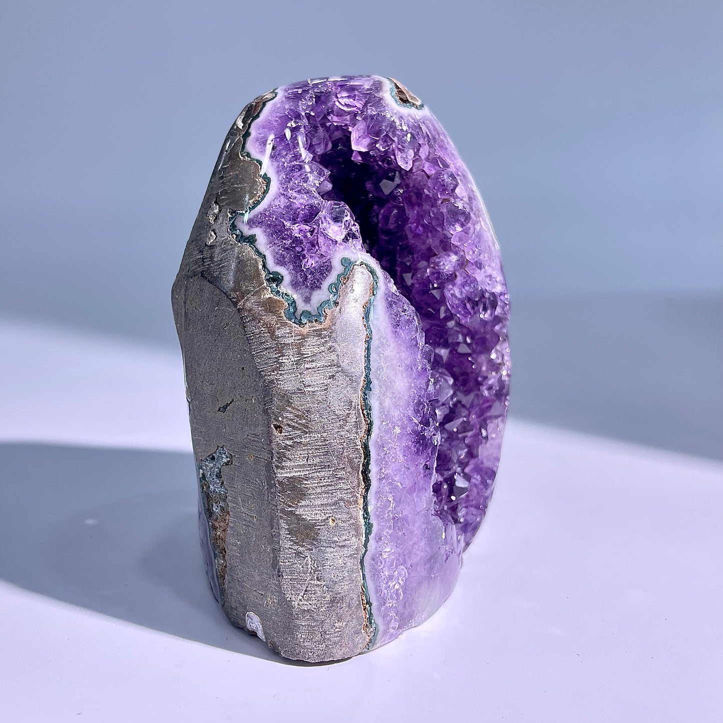 A64◇アメジスト　クリスター◇92×71×53mm◇天然石・鉱物・パワーストーン