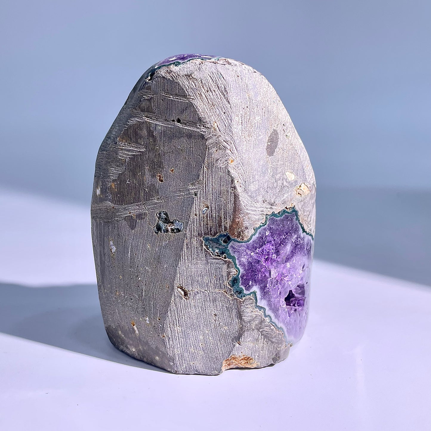 A64◇アメジスト　クリスター◇92×71×53mm◇天然石・鉱物・パワーストーン