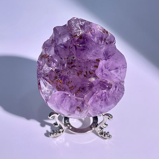 A65◇アメジスト　クリスター◇63×62×41mm◇天然石・鉱物・パワーストーン