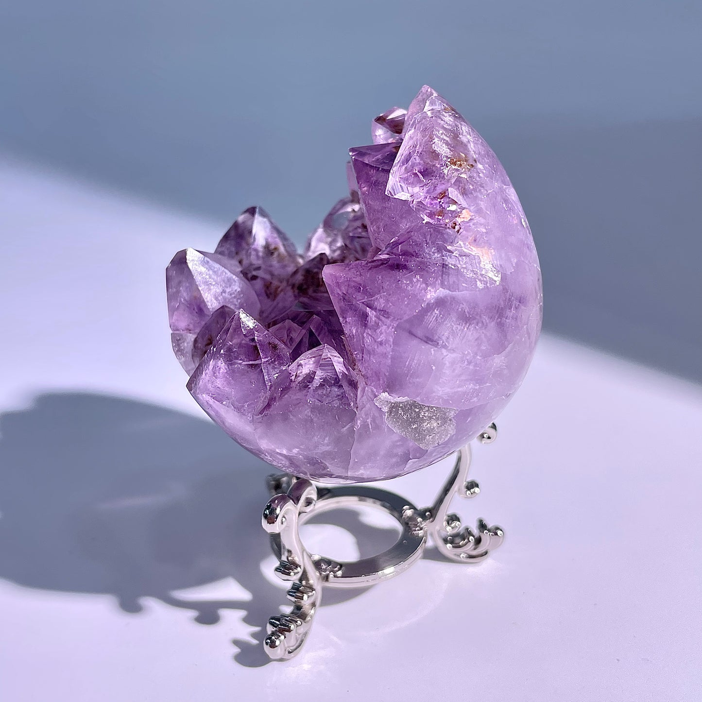 A65◇アメジスト　クリスター◇63×62×41mm◇天然石・鉱物・パワーストーン