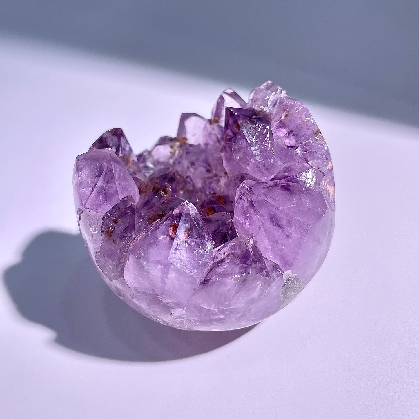 A65◇アメジスト　クリスター◇63×62×41mm◇天然石・鉱物・パワーストーン