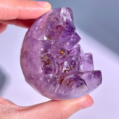 A65◇アメジスト　クリスター◇63×62×41mm◇天然石・鉱物・パワーストーン