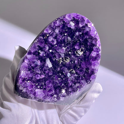 A80◇１点物◇アメジスト　クリスター◇98×79×58mm◇天然石・鉱物・パワーストーン