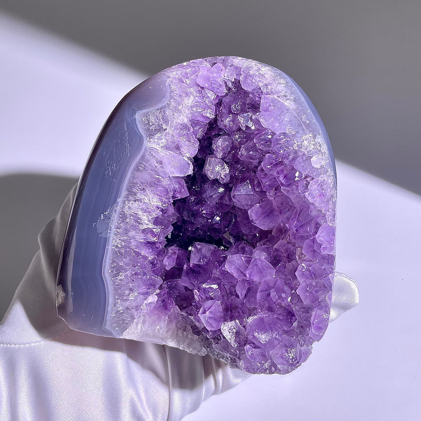 A81◇１点物◇アメジスト　クリスター◇96×81×62mm◇天然石・鉱物・パワーストーン