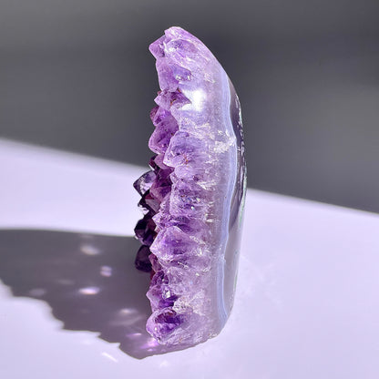 A85◇１点物◇アメジスト　クリスター◇99×69×37mm◇天然石・鉱物・パワーストーン