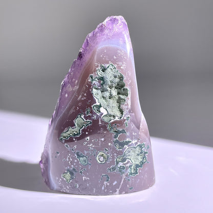 A85◇１点物◇アメジスト　クリスター◇99×69×37mm◇天然石・鉱物・パワーストーン