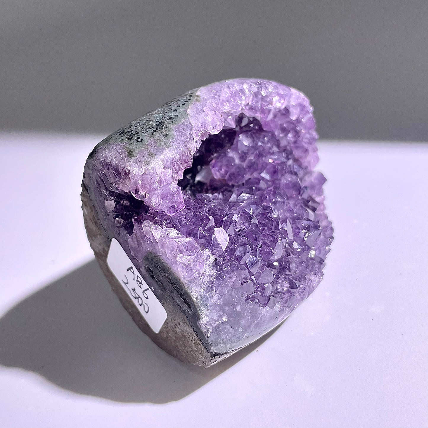 A86◇１点物◇アメジスト　クリスター◇76×50×45mm◇天然石・鉱物・パワーストーン