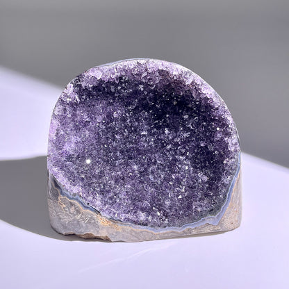 A87◇１点物◇アメジスト　クリスター◇93×80×42mm◇天然石・鉱物・パワーストーン