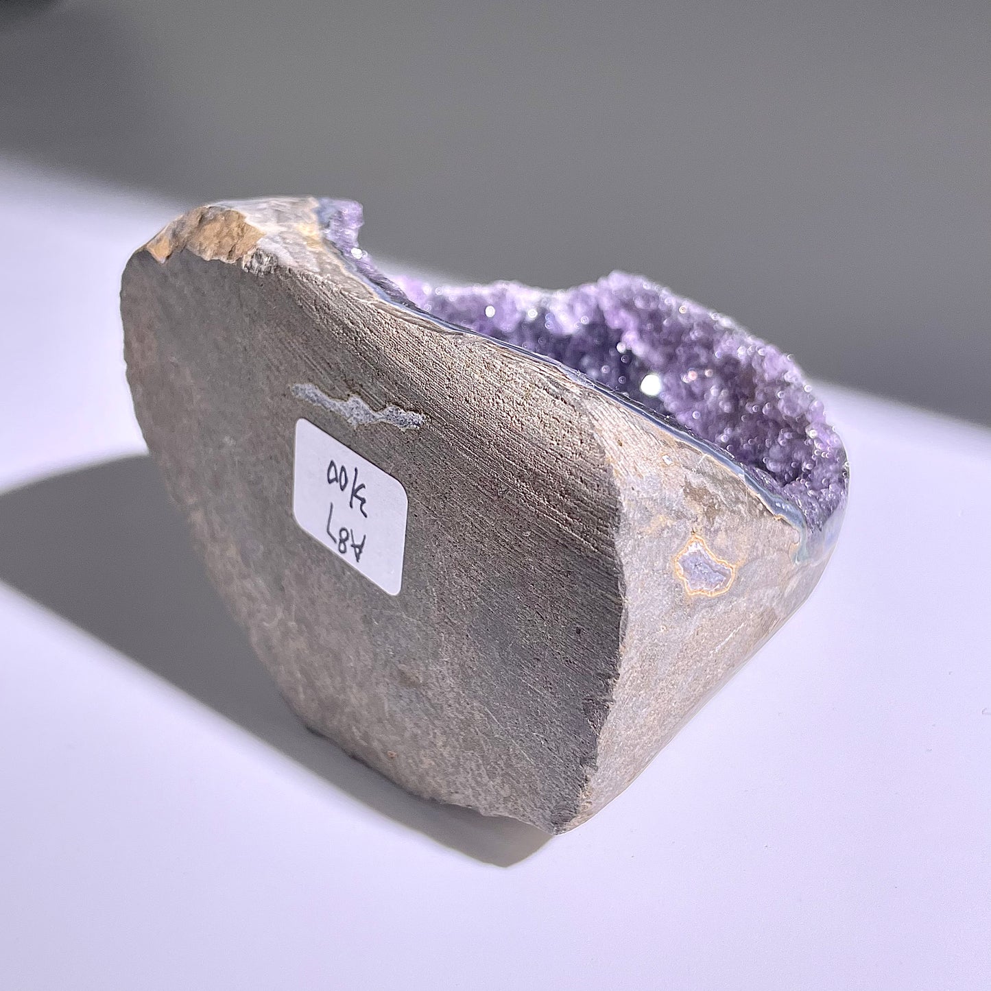 A87◇１点物◇アメジスト　クリスター◇93×80×42mm◇天然石・鉱物・パワーストーン