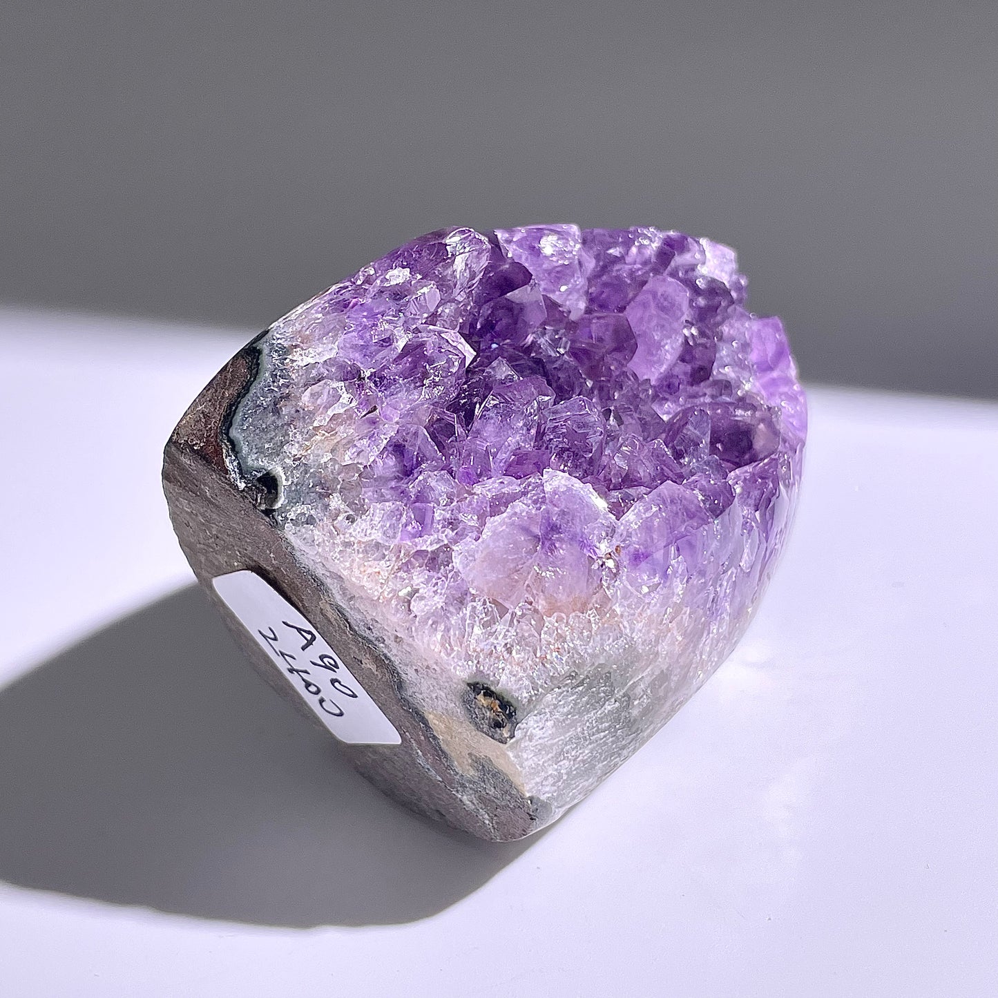 A90◇１点物◇アメジスト　クリスター◇71×40×38mm◇天然石・鉱物・パワーストーン