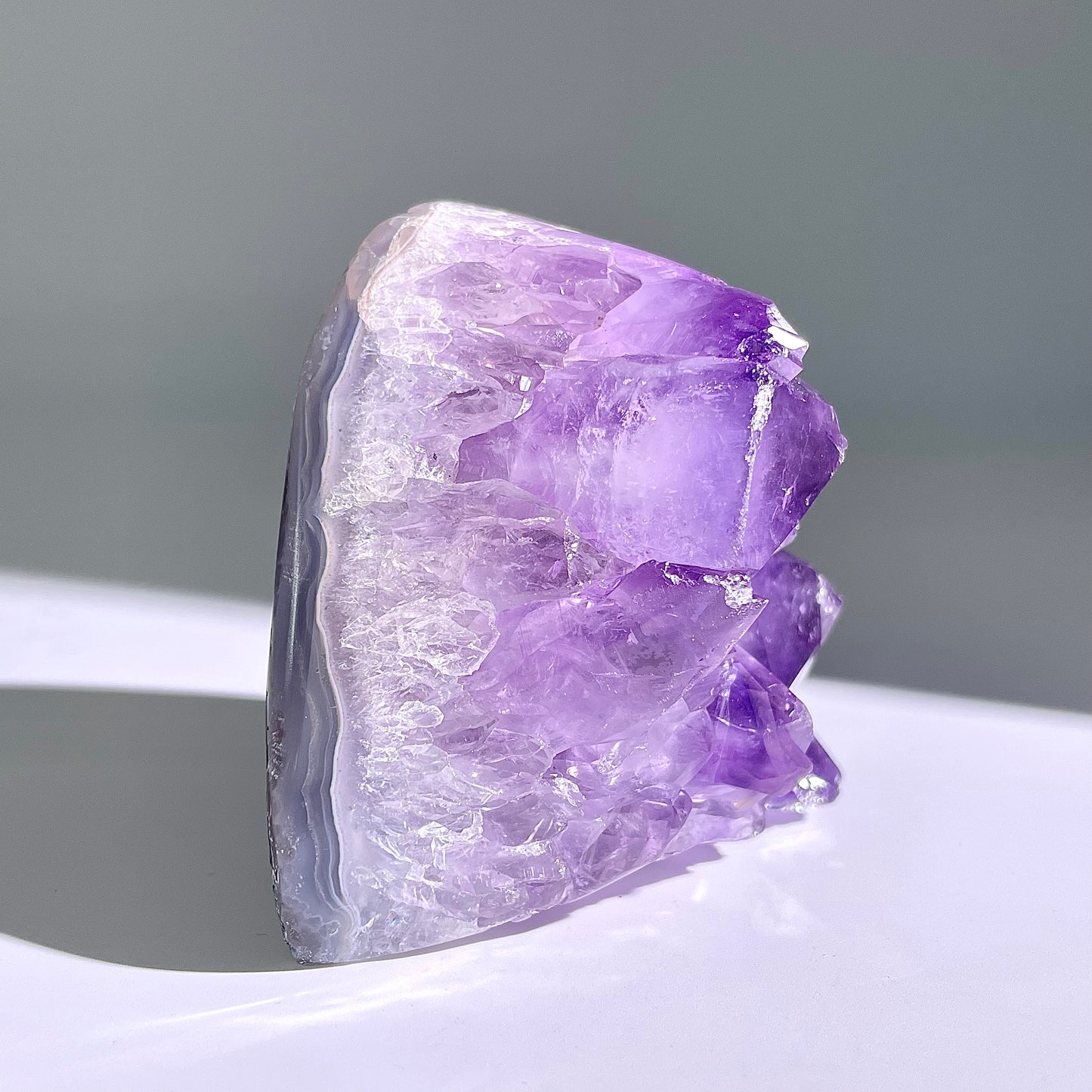A111◇１点物◇アメジスト　クリスター◇55×57×37mm◇天然石・鉱物・パワーストーン