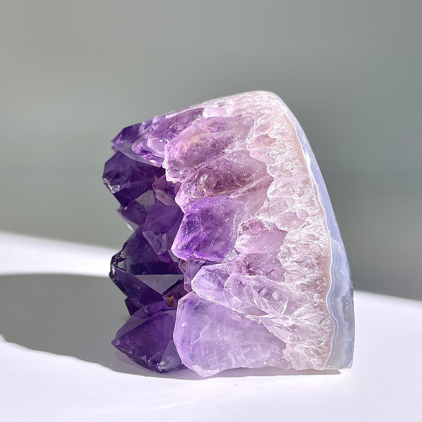 A111◇１点物◇アメジスト　クリスター◇55×57×37mm◇天然石・鉱物・パワーストーン