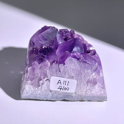 A111◇１点物◇アメジスト　クリスター◇55×57×37mm◇天然石・鉱物・パワーストーン