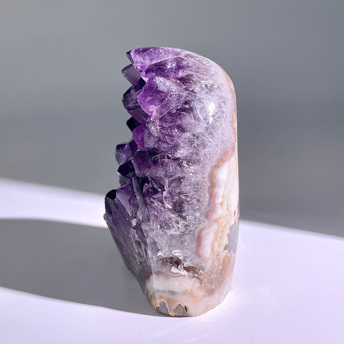 A113◇１点物◇アメジスト　クリスター◇102×72×40mm◇天然石・鉱物・パワーストーン