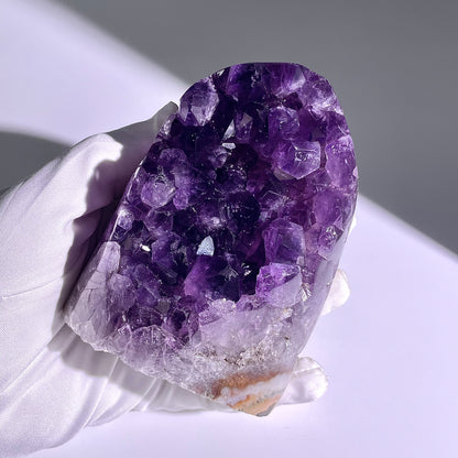 A113◇１点物◇アメジスト　クリスター◇102×72×40mm◇天然石・鉱物・パワーストーン