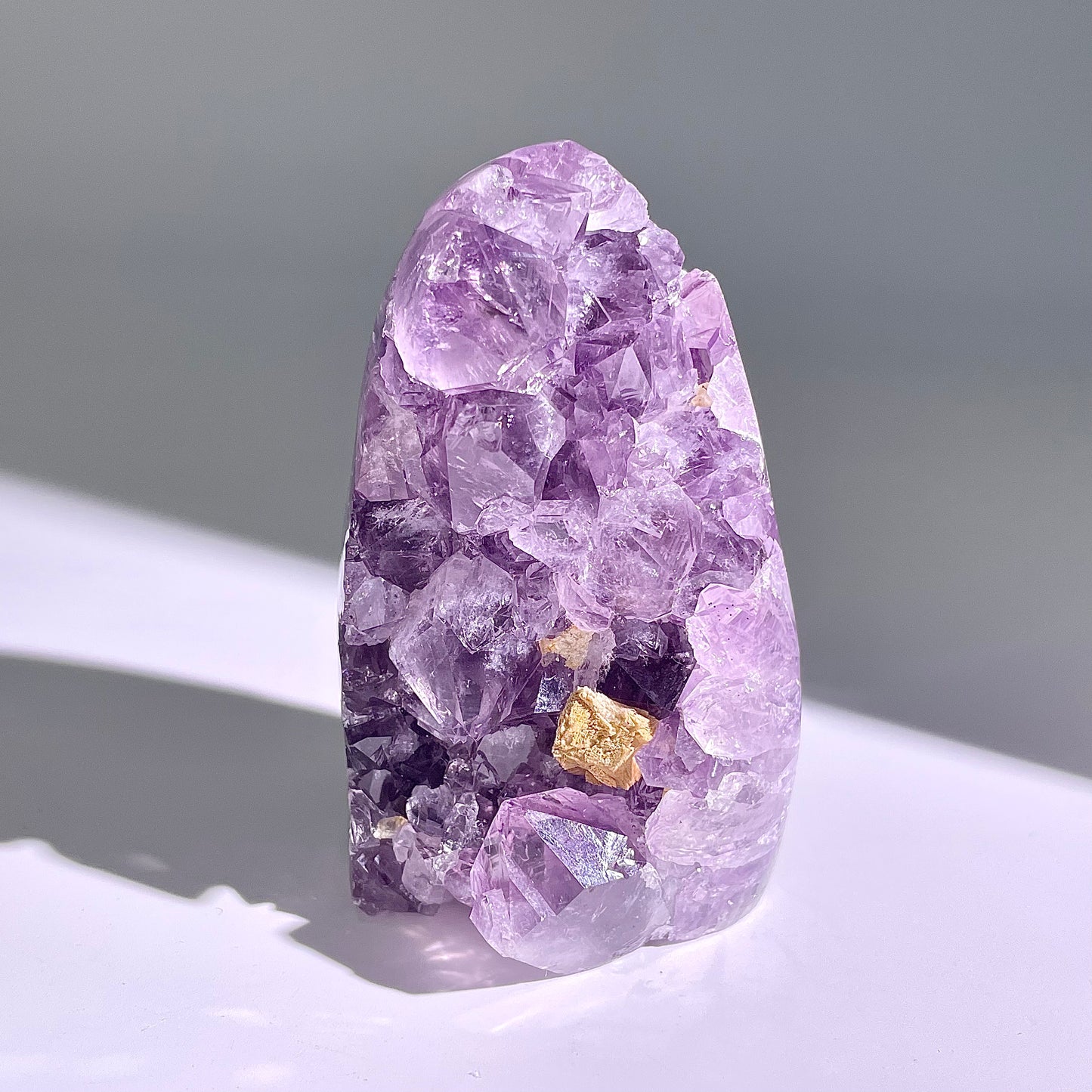 A114◇１点物◇アメジスト　クリスター◇80×43×42mm◇天然石・鉱物・パワーストーン