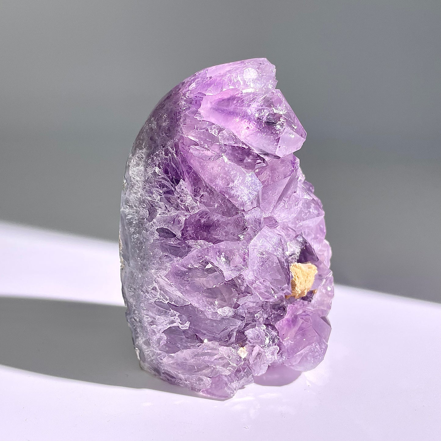 A114◇１点物◇アメジスト　クリスター◇80×43×42mm◇天然石・鉱物・パワーストーン