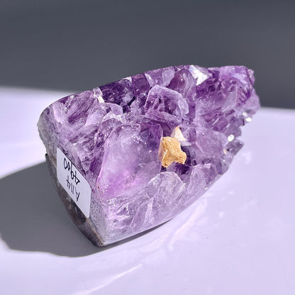 A114◇１点物◇アメジスト　クリスター◇80×43×42mm◇天然石・鉱物・パワーストーン