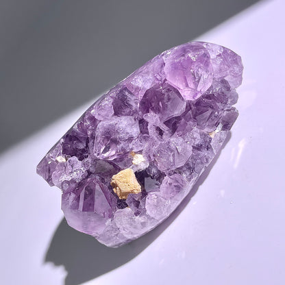 A114◇１点物◇アメジスト　クリスター◇80×43×42mm◇天然石・鉱物・パワーストーン