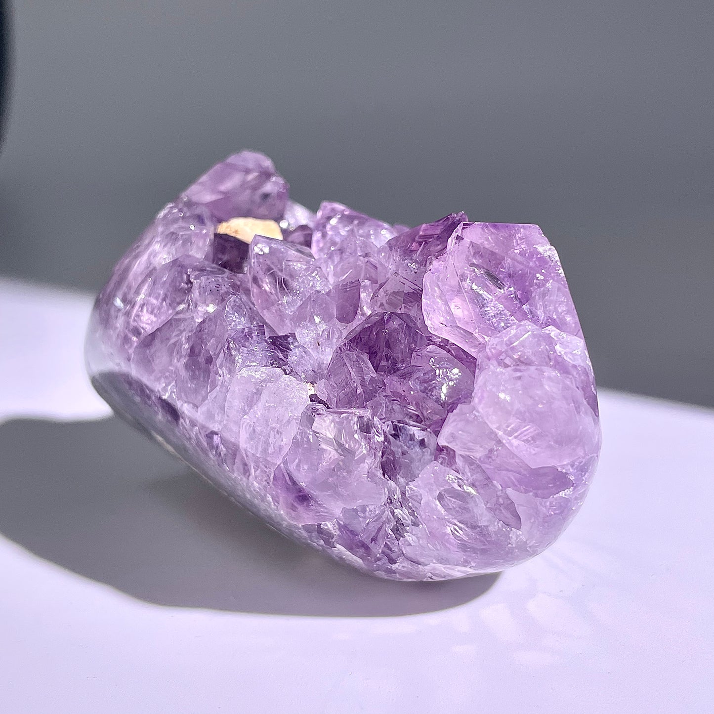 A114◇１点物◇アメジスト　クリスター◇80×43×42mm◇天然石・鉱物・パワーストーン