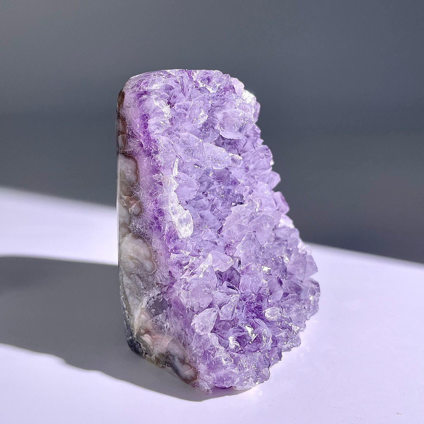 A115◇１点物◇アメジスト　クリスター◇82×56×45mm◇天然石・鉱物・パワーストーン