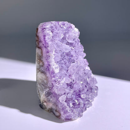 A115◇１点物◇アメジスト　クリスター◇82×56×45mm◇天然石・鉱物・パワーストーン