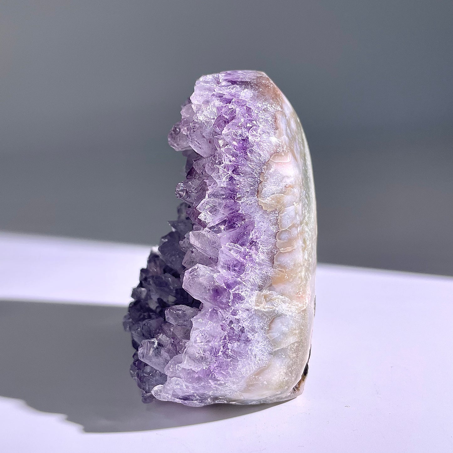 A115◇１点物◇アメジスト　クリスター◇82×56×45mm◇天然石・鉱物・パワーストーン