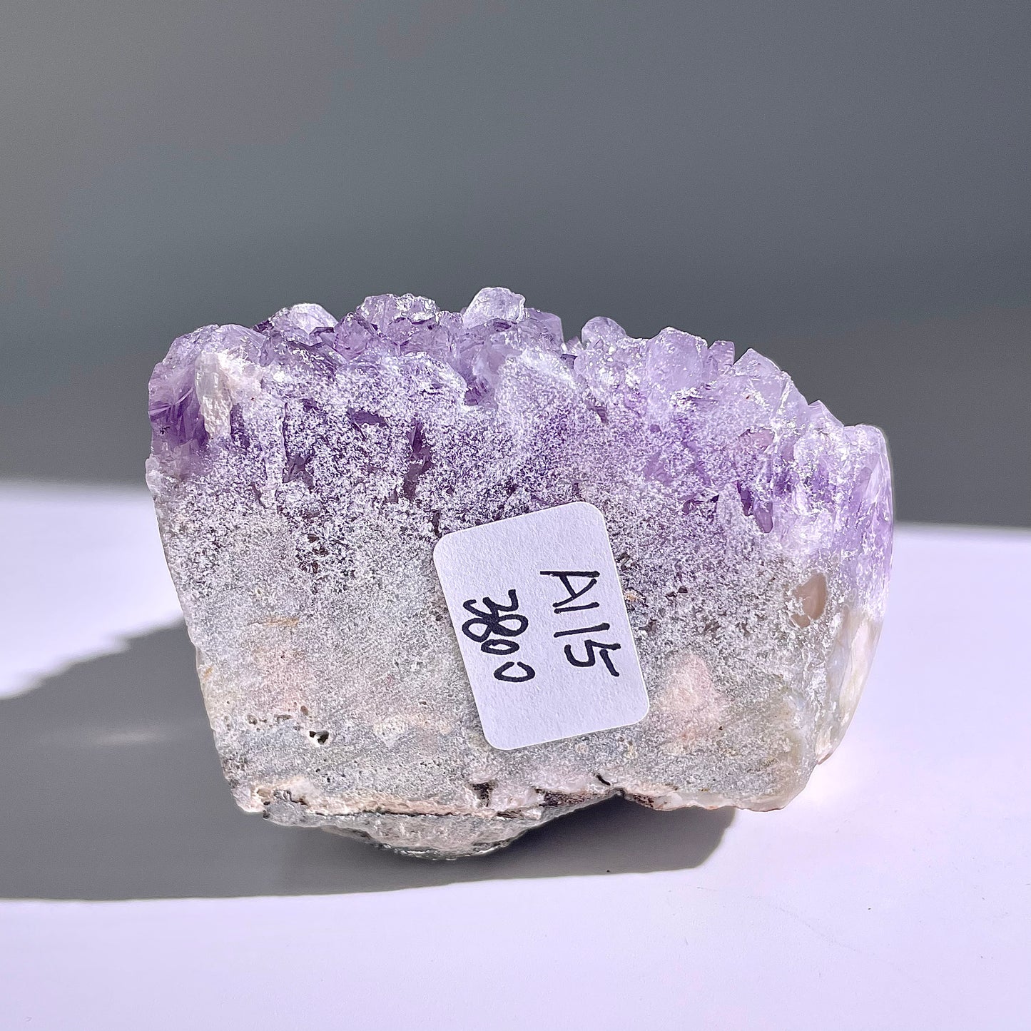 A115◇１点物◇アメジスト　クリスター◇82×56×45mm◇天然石・鉱物・パワーストーン